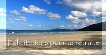 Aperçu de la carte : Félicitations pour ta retraite
