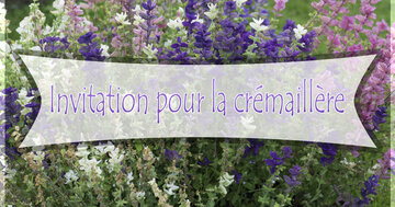 Aperçu de la carte : Invitation pour la crémaillère