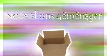 Aperçu de la carte : Nous allons déménager