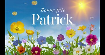 Aperçu de la carte : Bonne fête Patrick