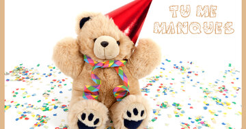 Aperçu de la carte : Tu me manques