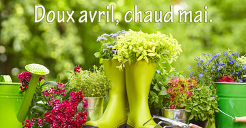 Aperçu de la carte : Doux avril, chaud mai.