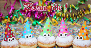Aperçu de la carte : Bonne fête !