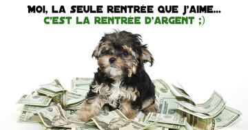 Aperçu de la carte : Moi, la seule rentrée que j'aime...
C'est la rentrée d'argent ;)