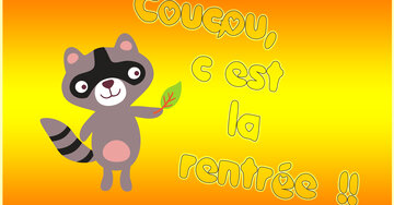 Aperçu de la carte : Coucou, c'est la rentrée !