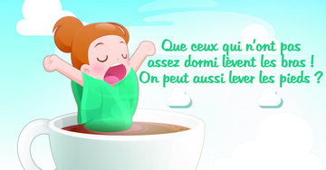 Aperçu de la carte : « Que ceux qui n'ont pas assez dormi... »