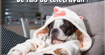 Aperçu de la carte : Je fais du télétravail !