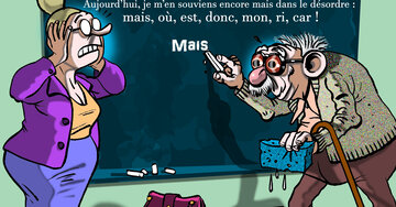 Aperçu de la carte : « Les conjonctions de coordination... mais où est donc mon ri, car !... »