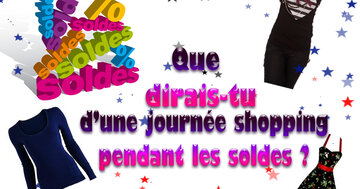 Aperçu de la carte : Que dirais-tu d'une journée shopping pendant les soldes ?