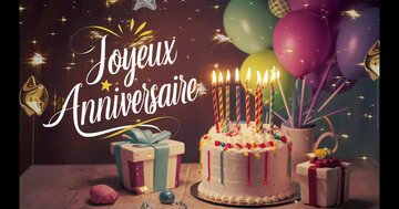 Aperçu de la carte : Joyeux Anniversaire