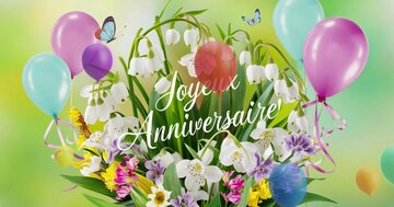 Aperçu de la carte : Joyeux Anniversaire