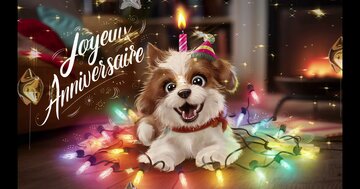 Aperçu de la carte : Joyeux Anniversaire