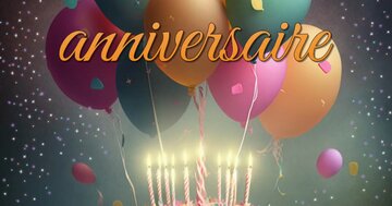 Aperçu de la carte : Joyeux anniversaire