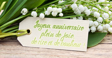 Aperçu de la carte : Joyeux anniversaire plein de joie, de rire et de bonheur !