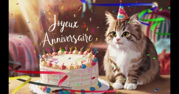 Aperçu de la carte : Joyeux Anniversaire