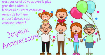 Aperçu de la carte : « Le plus beau des cadeaux est d'être entouré de ceux qui vous sont chers... »