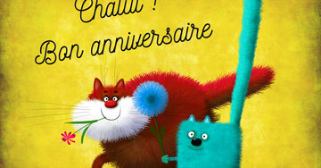 Aperçu de la carte : Chalut ! Bon anniversaire