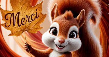 Aperçu de la carte : Merci