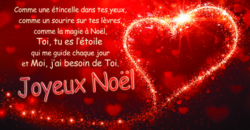Aperçu de la carte : « Comme une étincelle dans tes yeux... tu es l'étoile qui me guide chaque jour... »