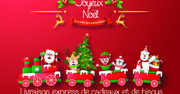 Aperçu de la carte : « Joyeux Noël à un petit être extraordinaire... »