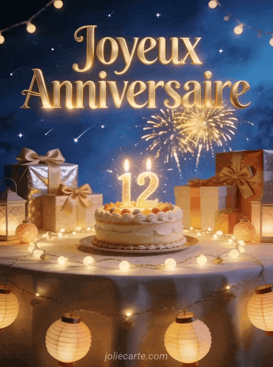 Joyeux anniversaire 12 ans - Video