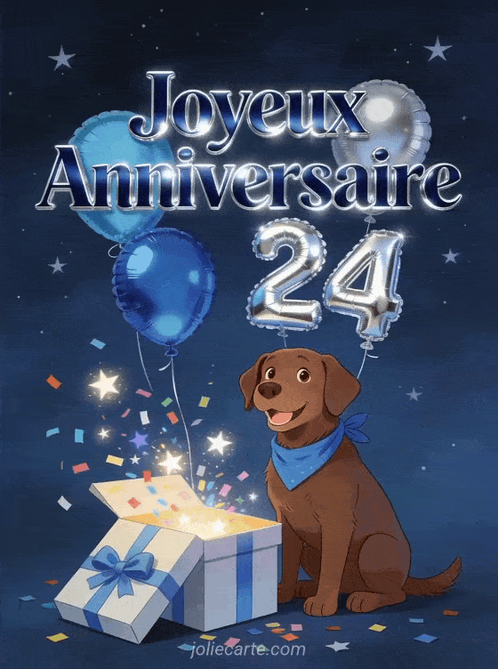 Joyeux anniversaire 24 ans - Mon fils