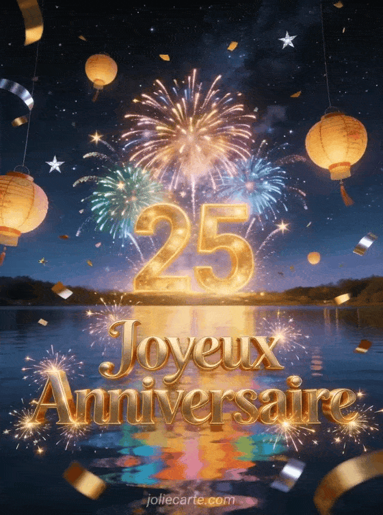 Joyeux anniversaire 25 ans - Image