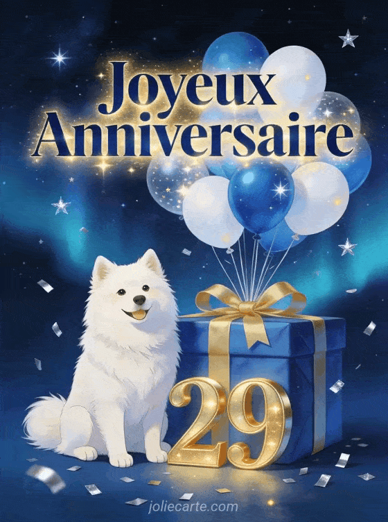 Joyeux anniversaire 29 ans - Carte pour mon fils
