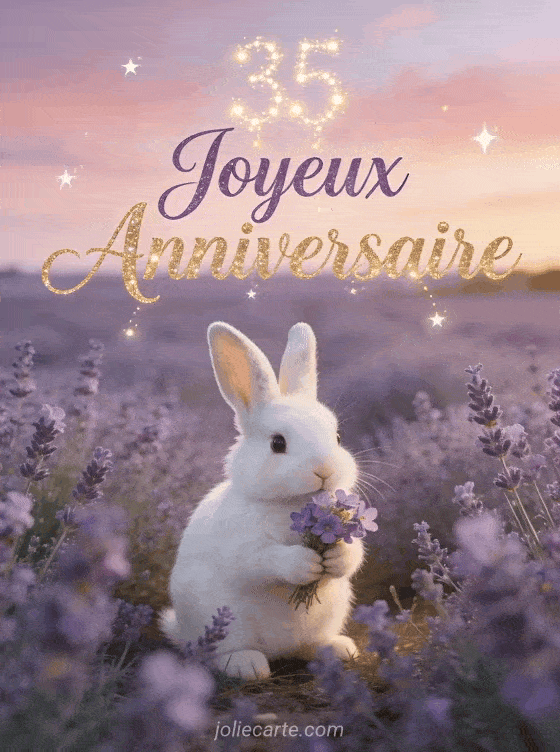 Joyeux anniversaire 35 ans - Fille