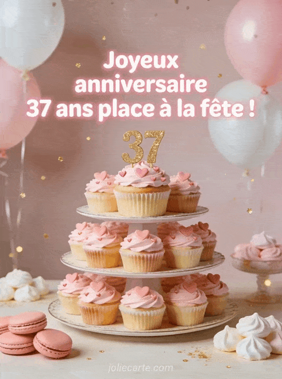 Joyeux anniversaire 37 ans - Texte femme
