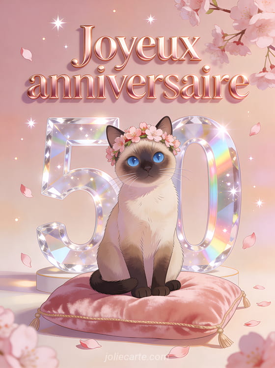 Carte D anniversaire 50 Ans Femme Gratuite JolieCarte Carte D anniversaire 50 Ans Femme Gratuite JolieCarte