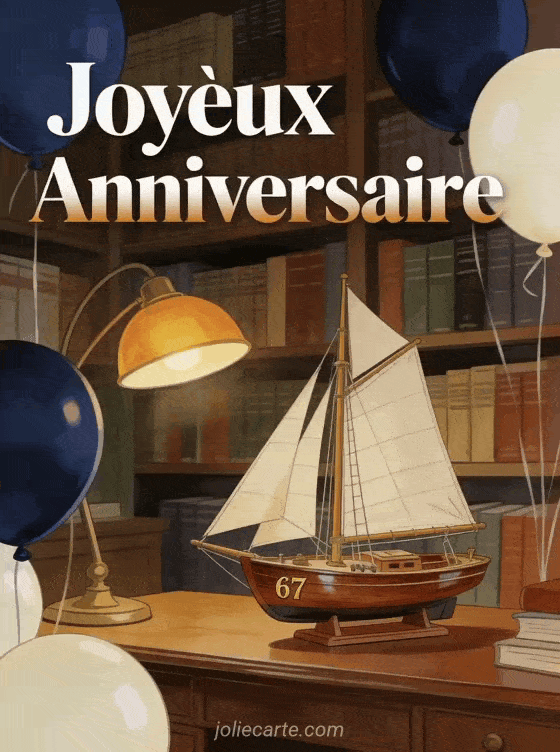 Joyeux anniversaire 67 ans - Homme