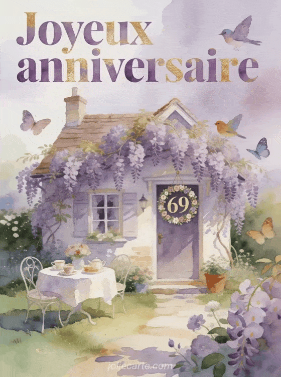 Joyeux anniversaire 69 ans - Femme