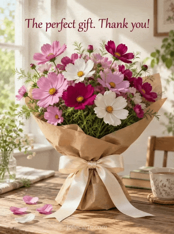 The perfect gift. Thank you! - GIF