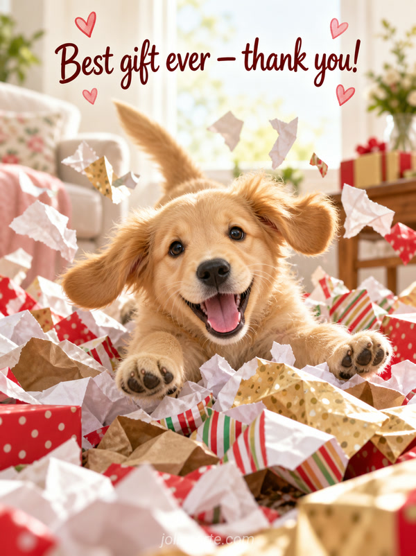 Best gift ever — thank you! - Image