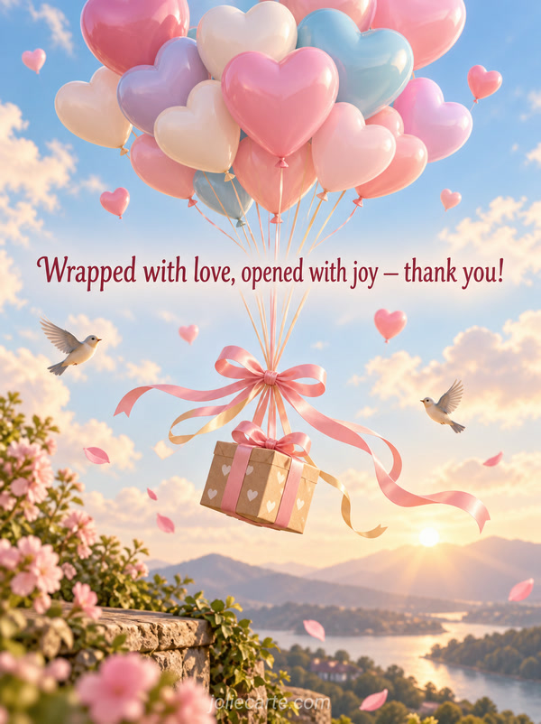 Wrapped with love, opened with joy — thank you! - Image