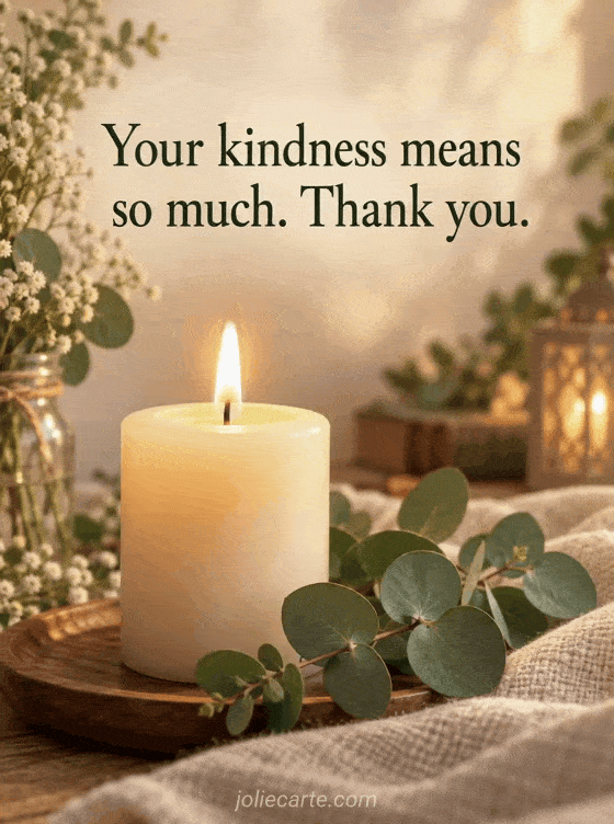 Your kindness means so much. Thank you. - GIF