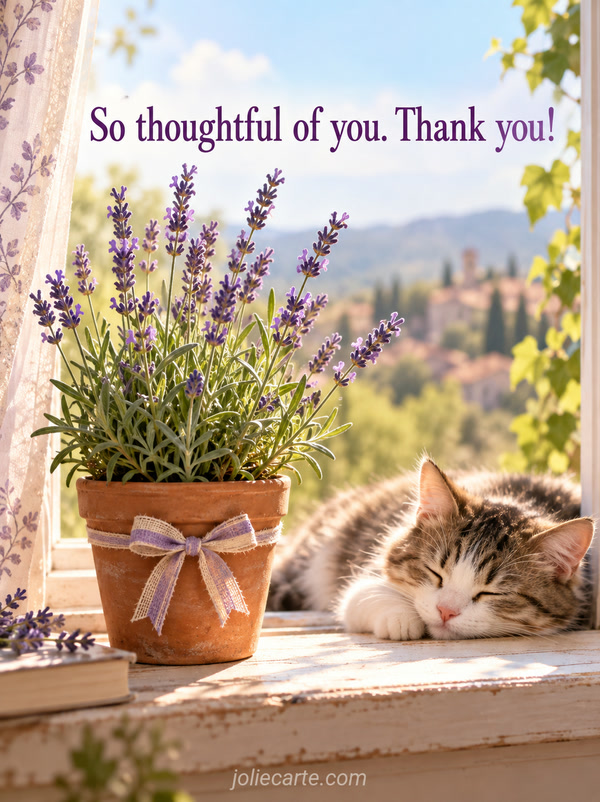 So thoughtful of you. Thank you! - Image