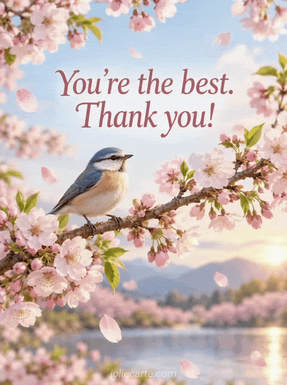 You're the best. Thank you! - GIF
