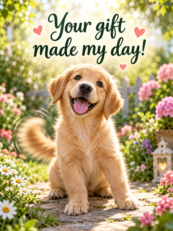 Your gift made my day! - Image