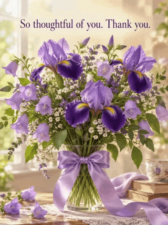 So thoughtful of you. Thank you. - GIF