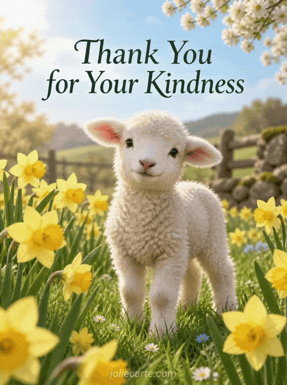 Thank You for Your Kindness - GIF