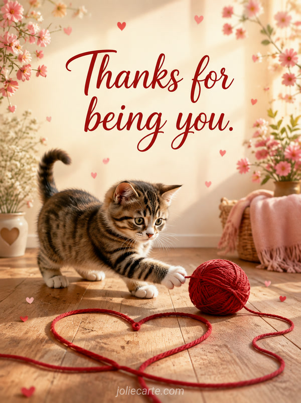 Thanks for being you. - Image
