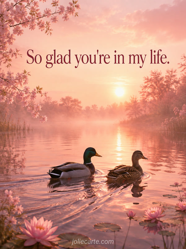 So glad you're in my life. - Image