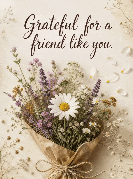 Grateful for a friend like you. - GIF