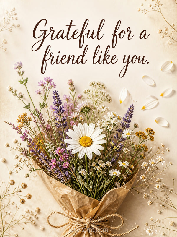 Grateful for a friend like you. - Image