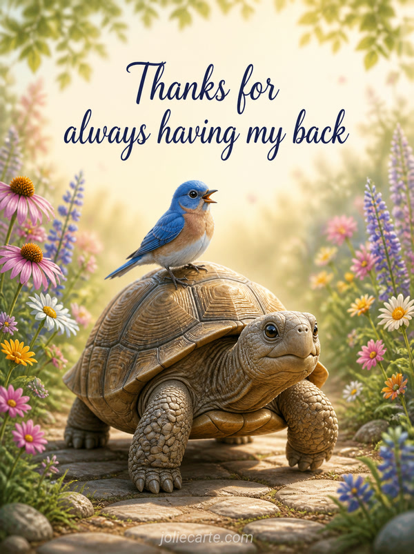 Thanks for always having my back - Image