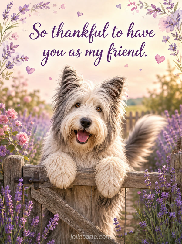 So thankful to have you as my friend. - Image
