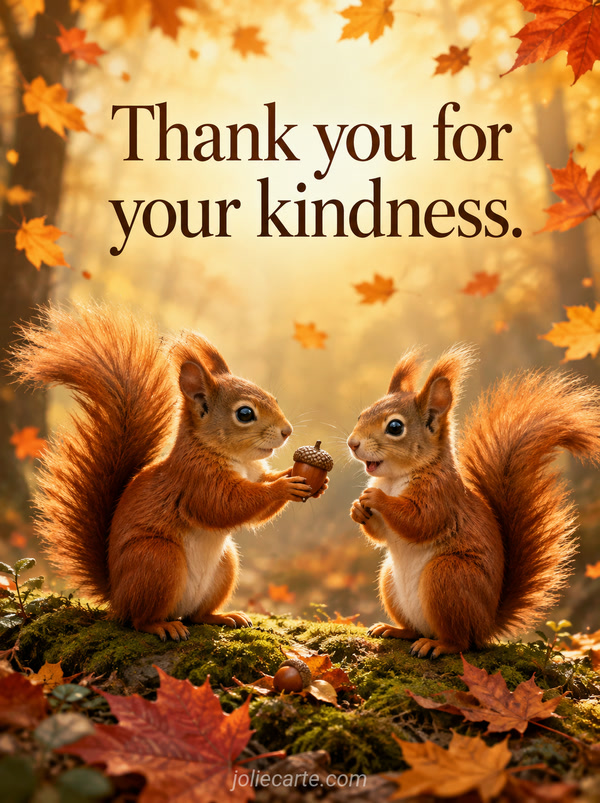Thank you for your kindness. - Image