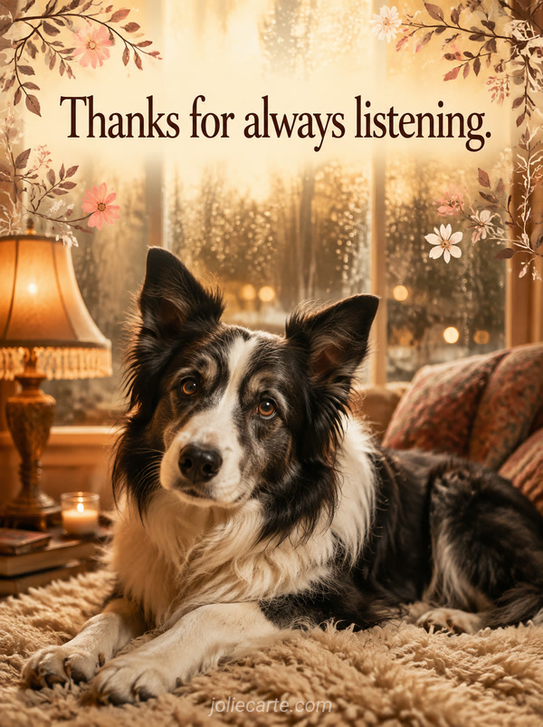 Thanks for always listening. - Image